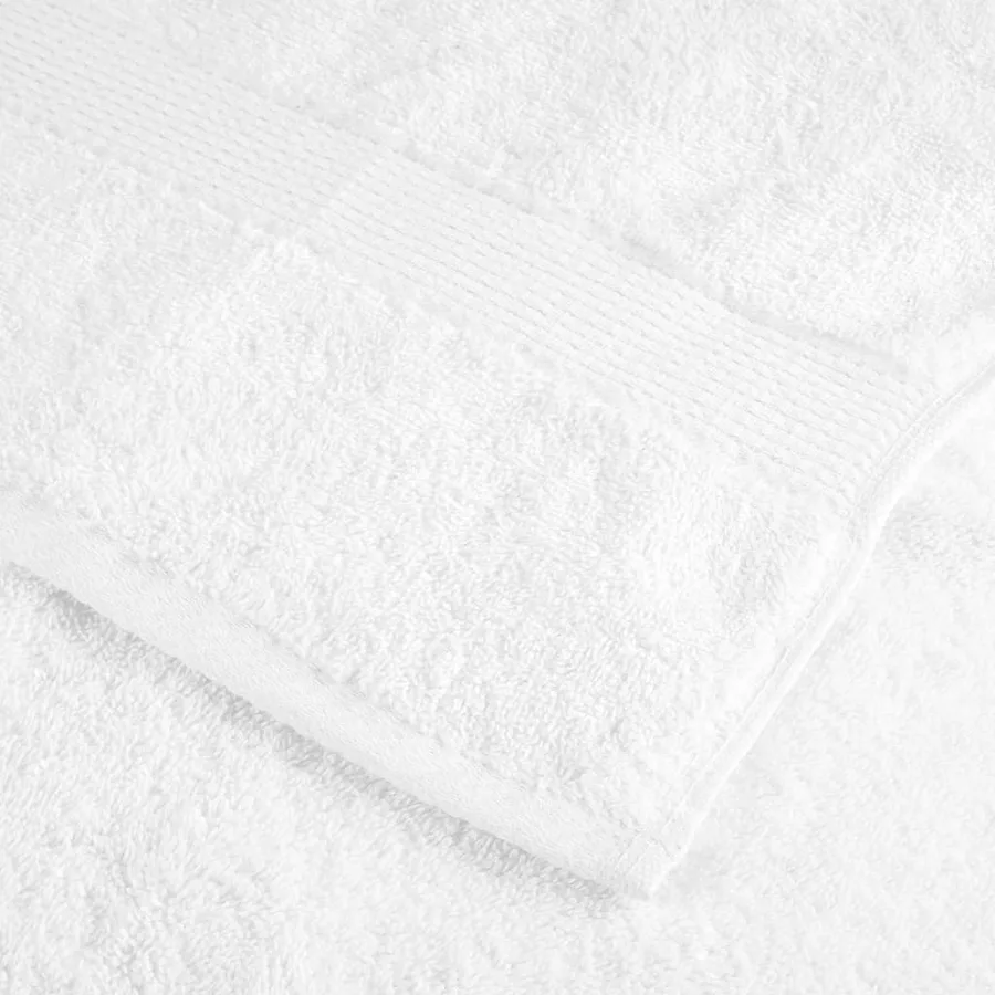 Serviettes d'invité de qualité supérieure SOLUND 50 pcs blanc - 6