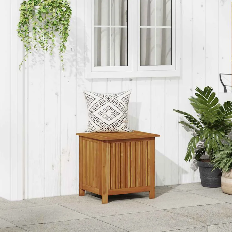 Garden storage box 60x50x58 cm Solid acacia wood