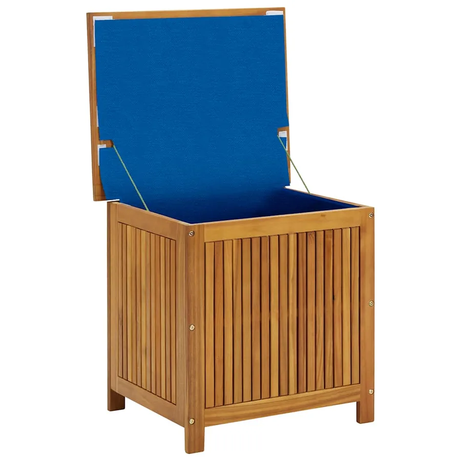 Boîte de rangement de jardin 60x50x58 cm Bois d'acacia solide - 7