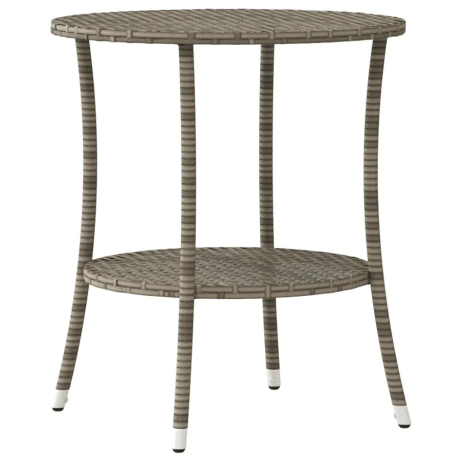 Chaises inclinables de jardin lot de 2 et table résine tressée - 6