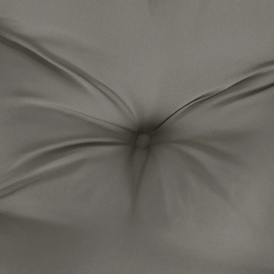 Coussin de banc de jardin gris foncé mélangé 100x50x7 cm tissu - 6