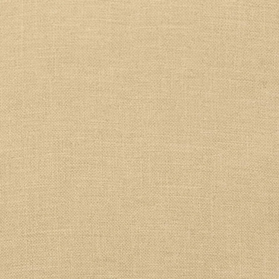 Coussins de chaise à dossier bas lot de 2 beige mélangé tissu - 10