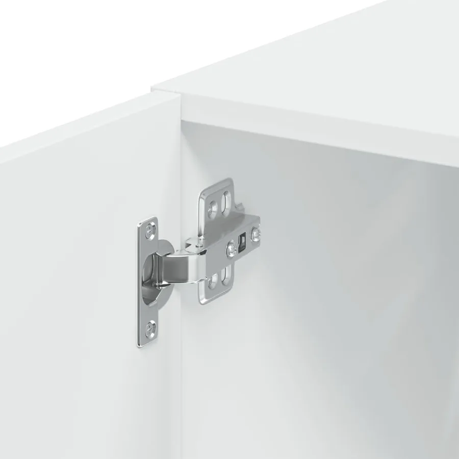 Armoire murale blanc 50x42,5x40 cm bois d'ingénierie - 9