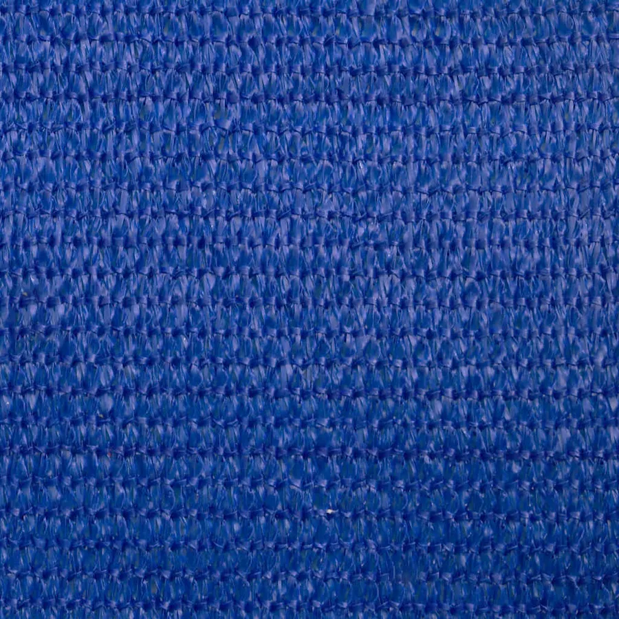 Voile d'ombrage 160 g/m² rectangulaire bleu 2,5x5 m PEHD - 9