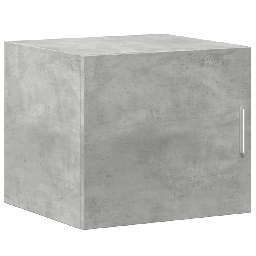 Armoire murale gris béton 45x42,5x40 cm bois d'ingénierie - 2
