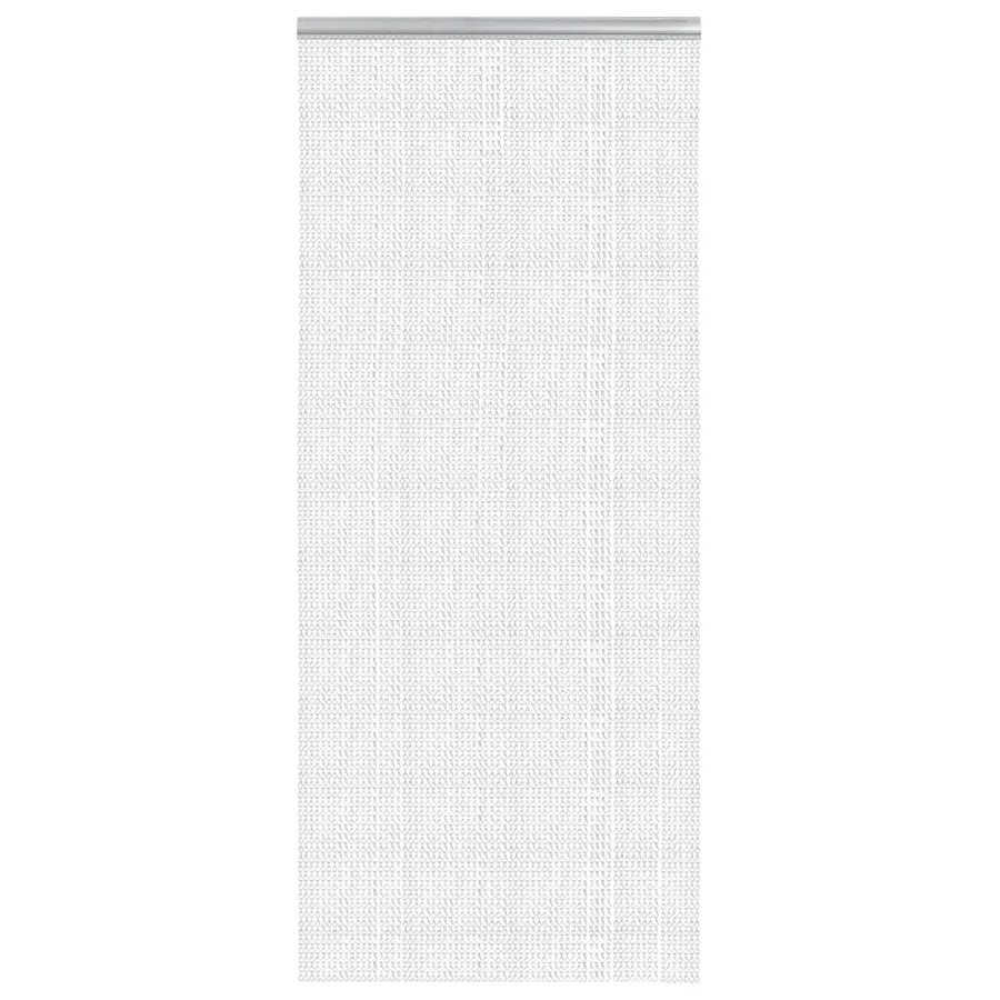 Moustiquaire de porte à chaîne 90x220 cm aluminium - 2