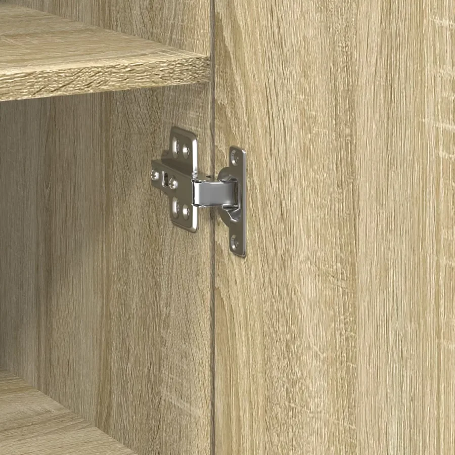 Armoire de rangement mince chêne sonoma 45x42,5x225 cm - 11