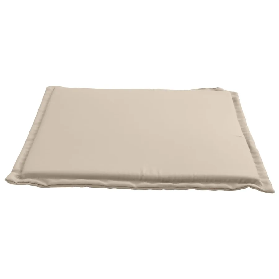 Coussins de siège de jardin lot de 2 taupe 45x45x2 cm carré - 5
