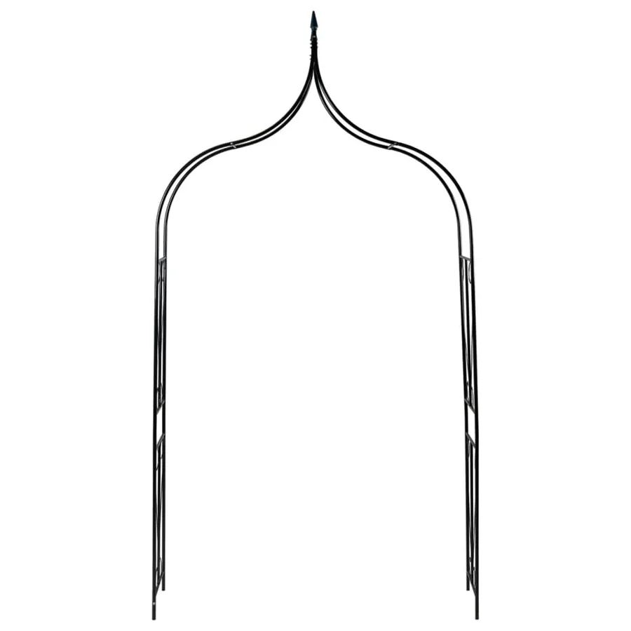Voûte de jardin Vert foncé 142x37x275 cm Fer - 2