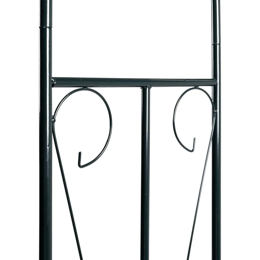 Voûte de jardin Vert foncé 142x37x275 cm Fer - 5