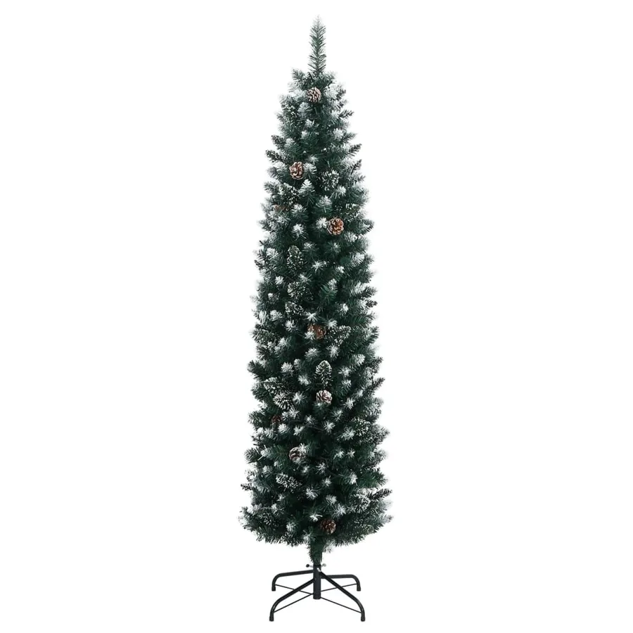 Sapin de Noël artificiel mince 300 LED 240 cm - 2