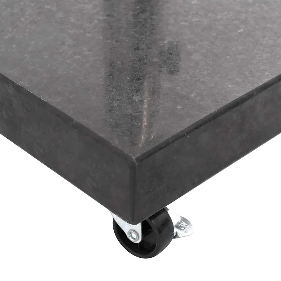 Parasol base Granite 30 kg Square Black - 6