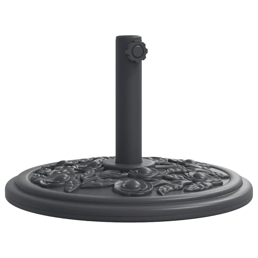 Base de parasol pour mâts Ø38 / 48 mm 12 kg rond - 2