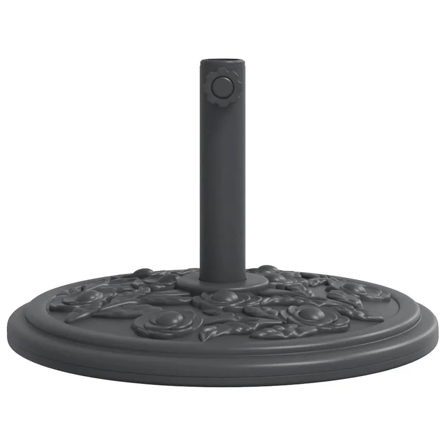Base de parasol pour mâts Ø38 / 48 mm 12 kg rond - 4