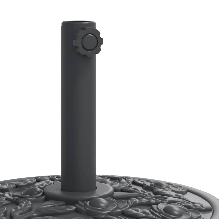 Base de parasol pour mâts Ø38 / 48 mm 12 kg rond - 7
