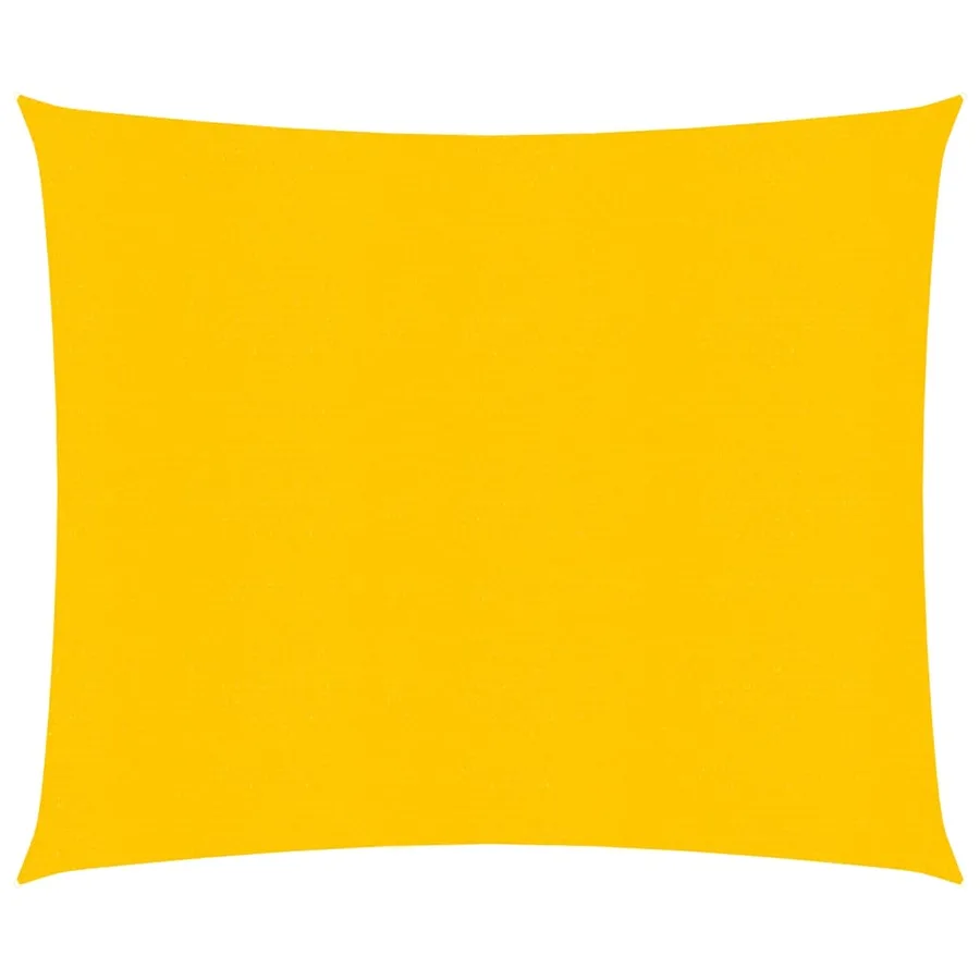 Voile d'ombrage 160 g/m² carré jaune 4x4 m PEHD - 2
