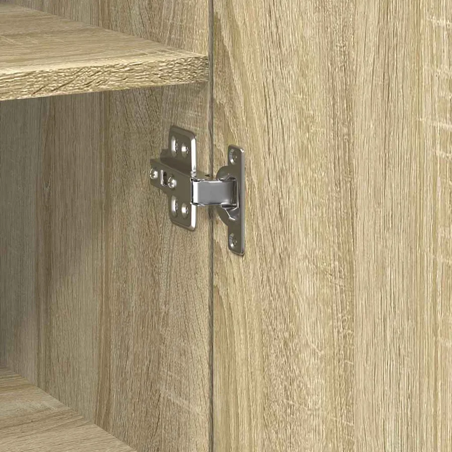 Armoire de rangement mince chêne sonoma 30x42,5x225 cm - 11