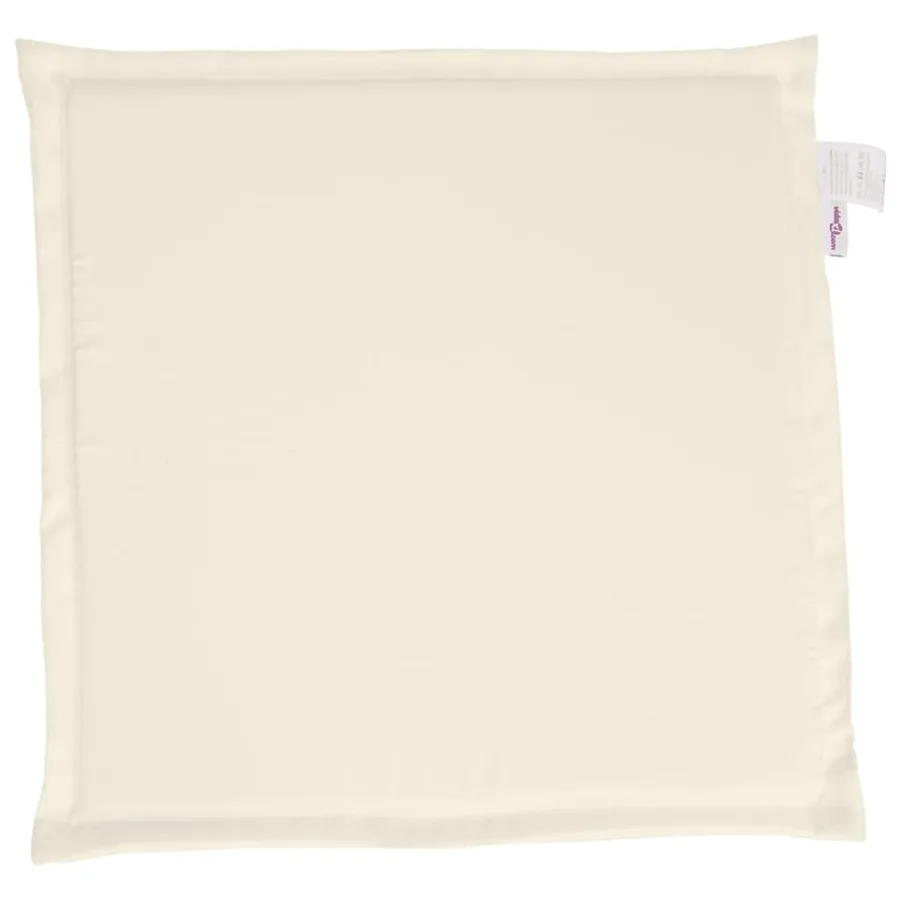 Coussins de siège de jardin lot de 4 crème 45x45x2 cm carré - 6