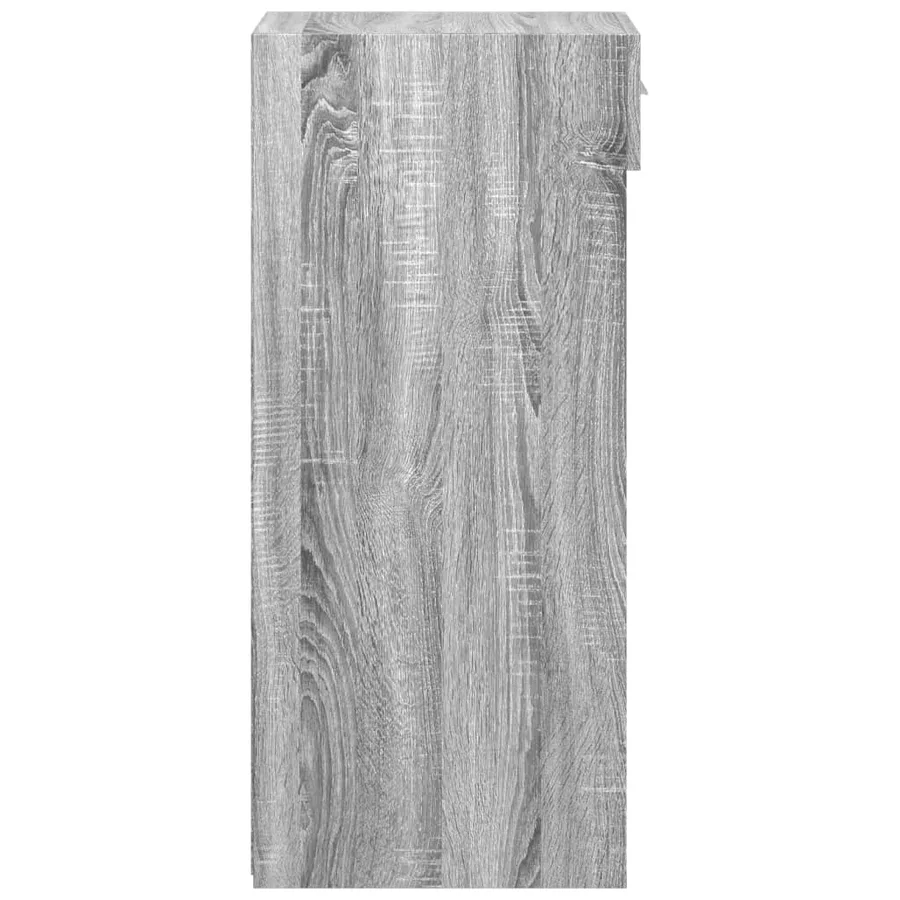 Buffet sonoma gris 40x42,5x93 cm bois d'ingénierie - 5