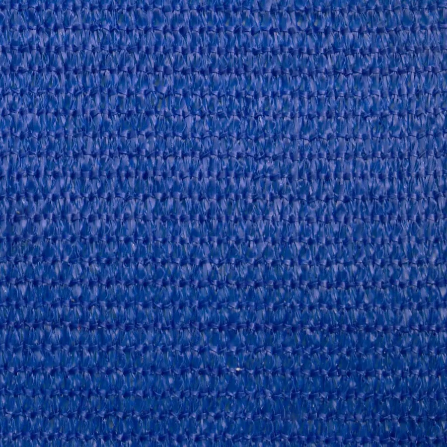 Voile d'ombrage 160 g/m² rectangulaire bleu 4x5 m PEHD - 9