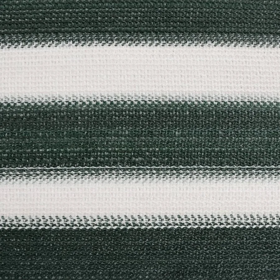 Filet brise-vue vert et blanc 1,5x10 m PEHD 195 g/m² - 6