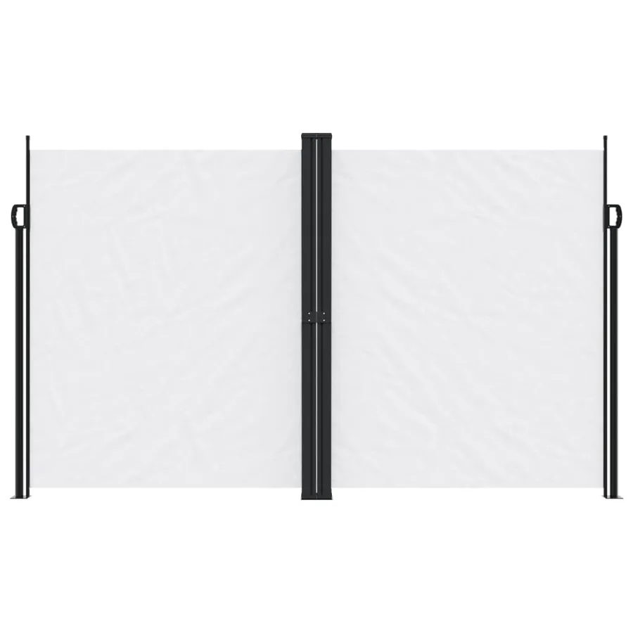 Auvent latéral rétractable blanc 200x1200 cm - 3