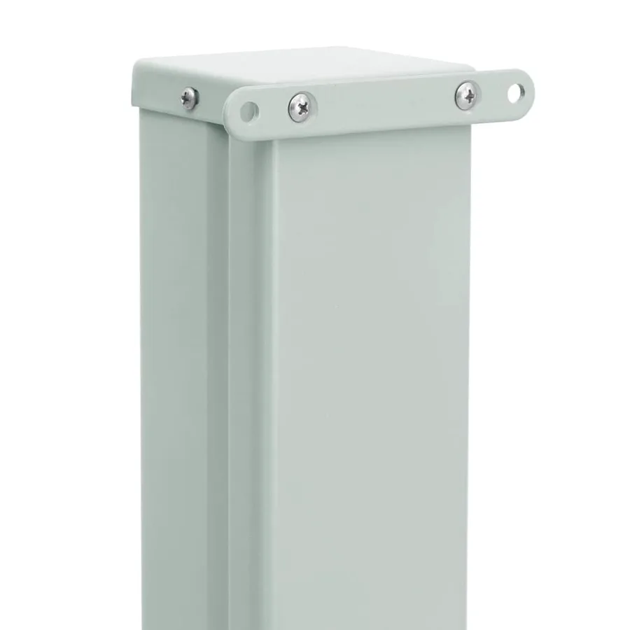 Auvent latéral rétractable de patio 600x160 cm gris - 8