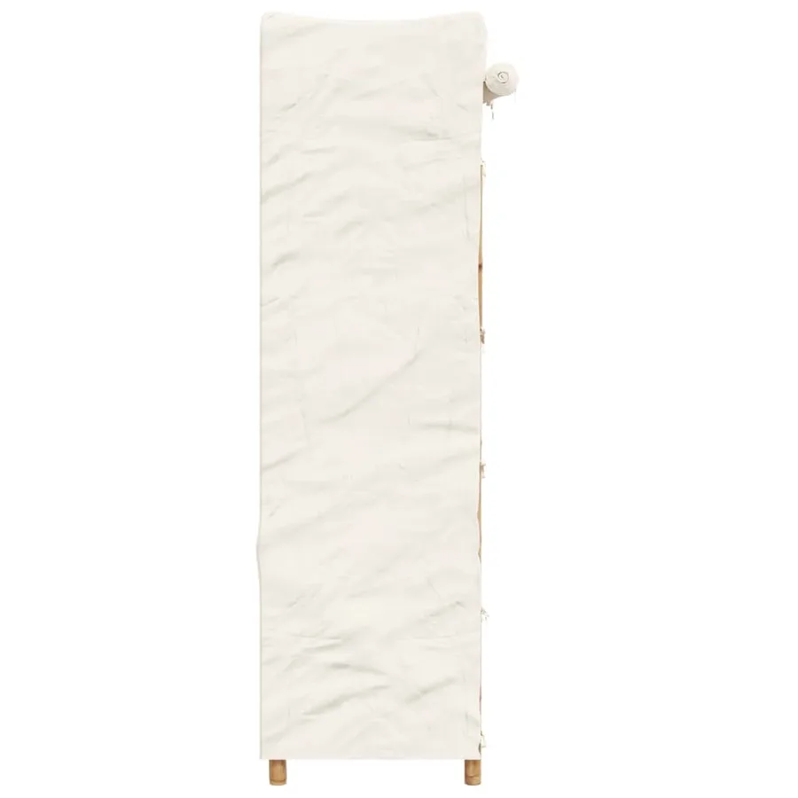 Garde-robe 110x45x170 cm bambou - 5
