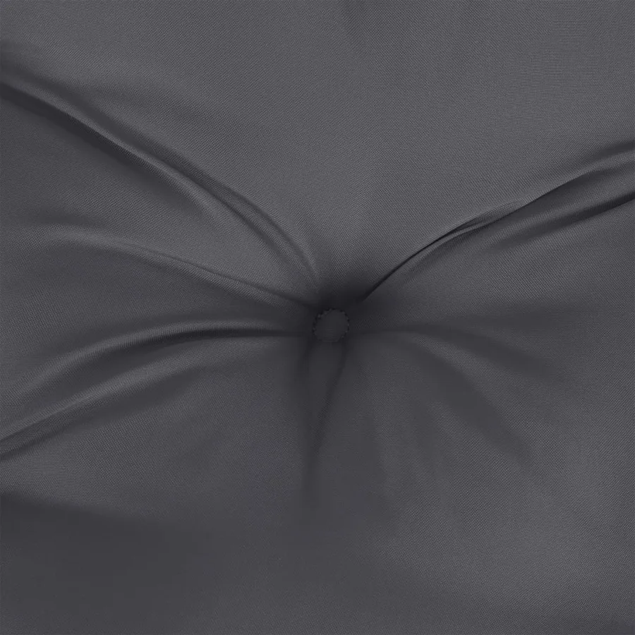 Coussin de banc de jardin anthracite 110x50x7 cm tissu oxford - 5