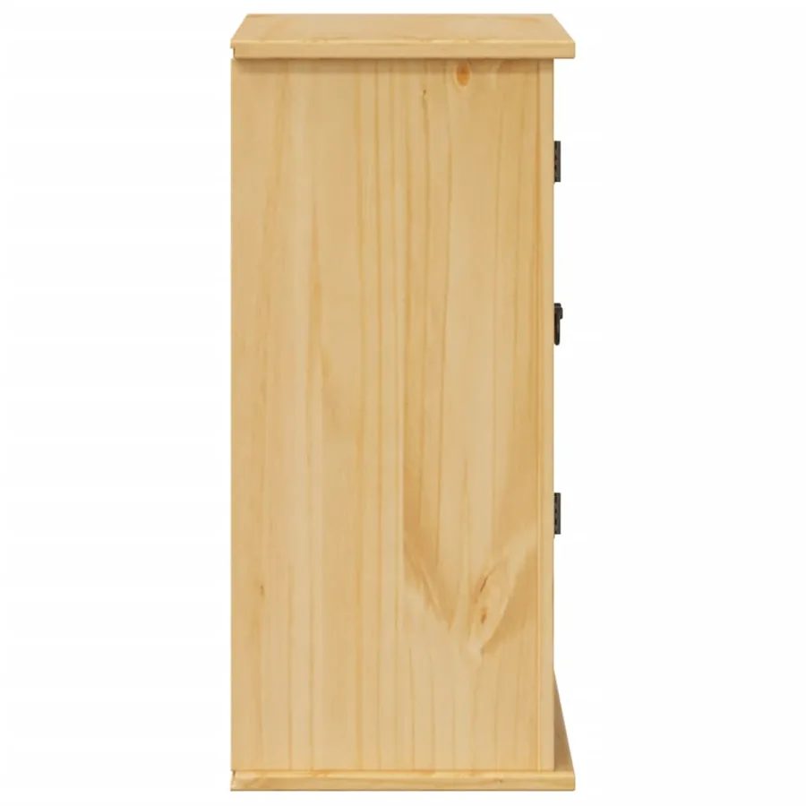 Armoire murale de salle de bain Corona bois de pin massif - 6