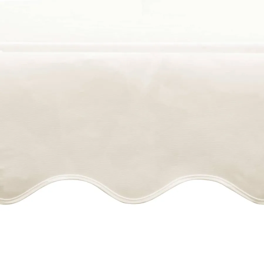 Auvent sur pied 600 x 300 cm Crème - 6