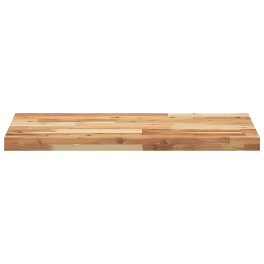 Étagères flottantes 2 pcs 140x40x4 cm acacia massif à l'huile - 4