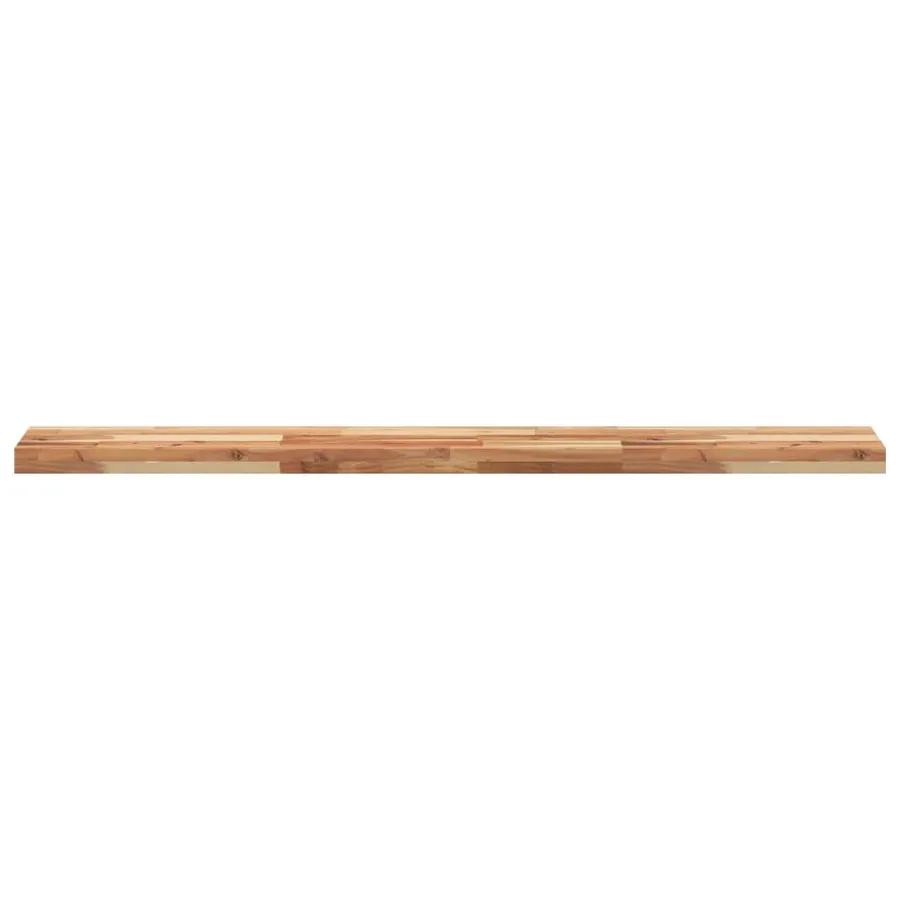 Étagères flottantes 4 pcs 140x20x4 cm acacia massif à l'huile - 4