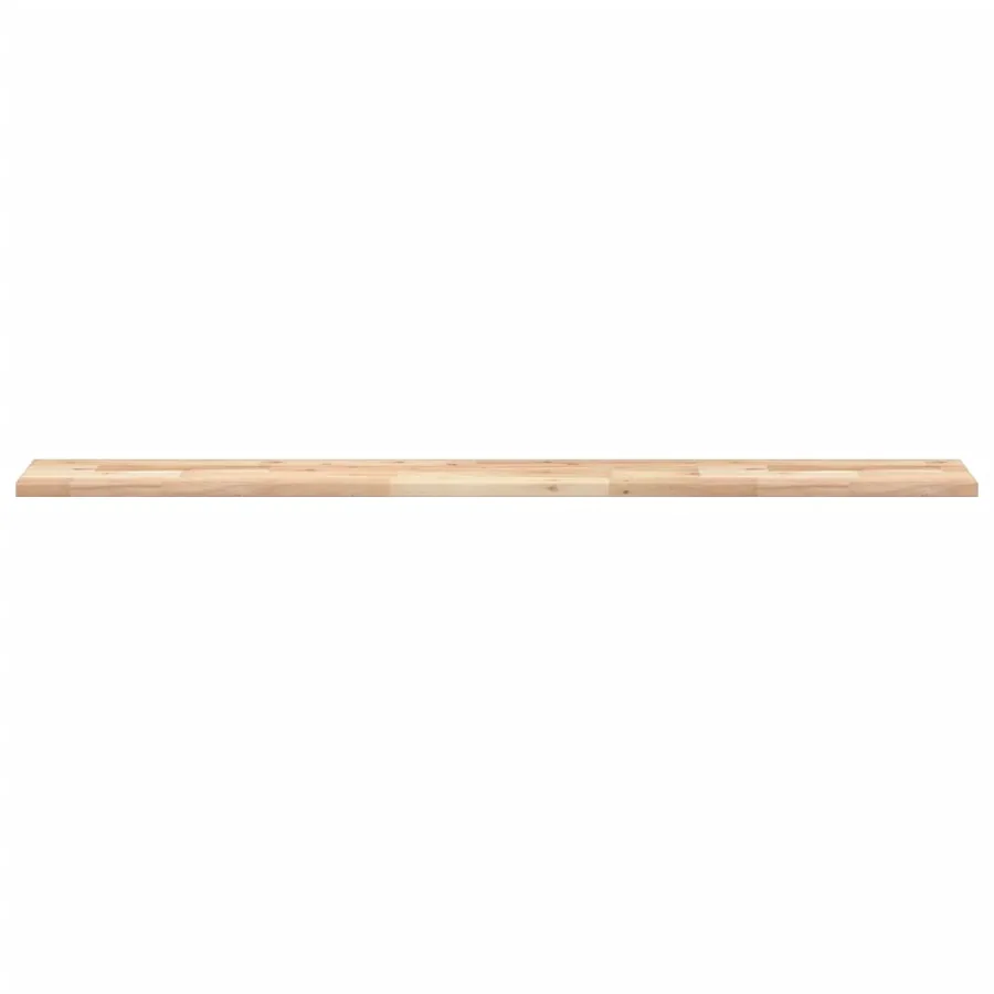 Étagères flottantes 2 pcs 120x20x2 cm acacia massif non traité - 4