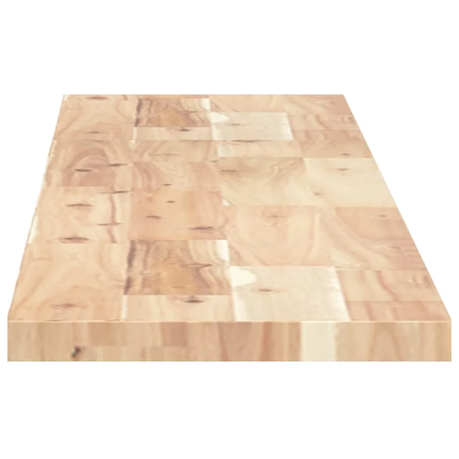 Étagères flottantes 2 pcs 120x20x2 cm acacia massif non traité - 5