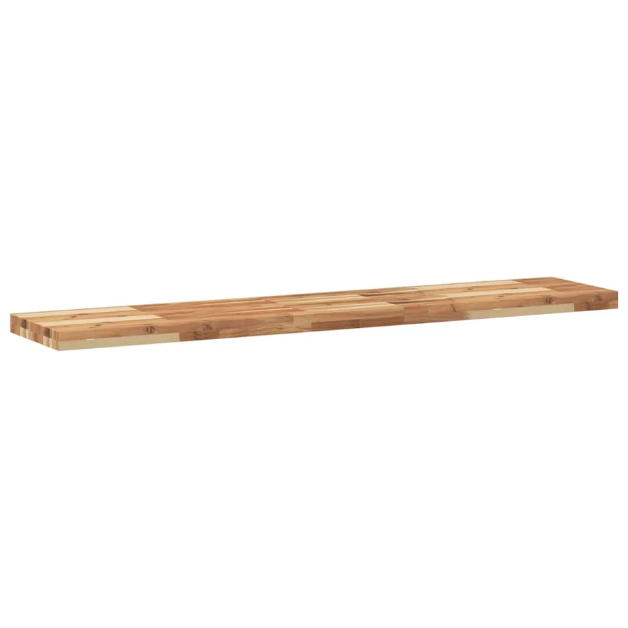 Étagères flottantes 2 pcs 120x30x4 cm acacia massif à l'huile - 3