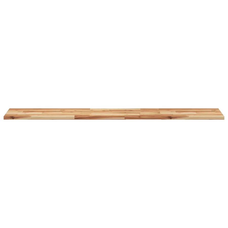 Étagère flottante 120x30x2 cm acacia massif finition à l'huile - 4