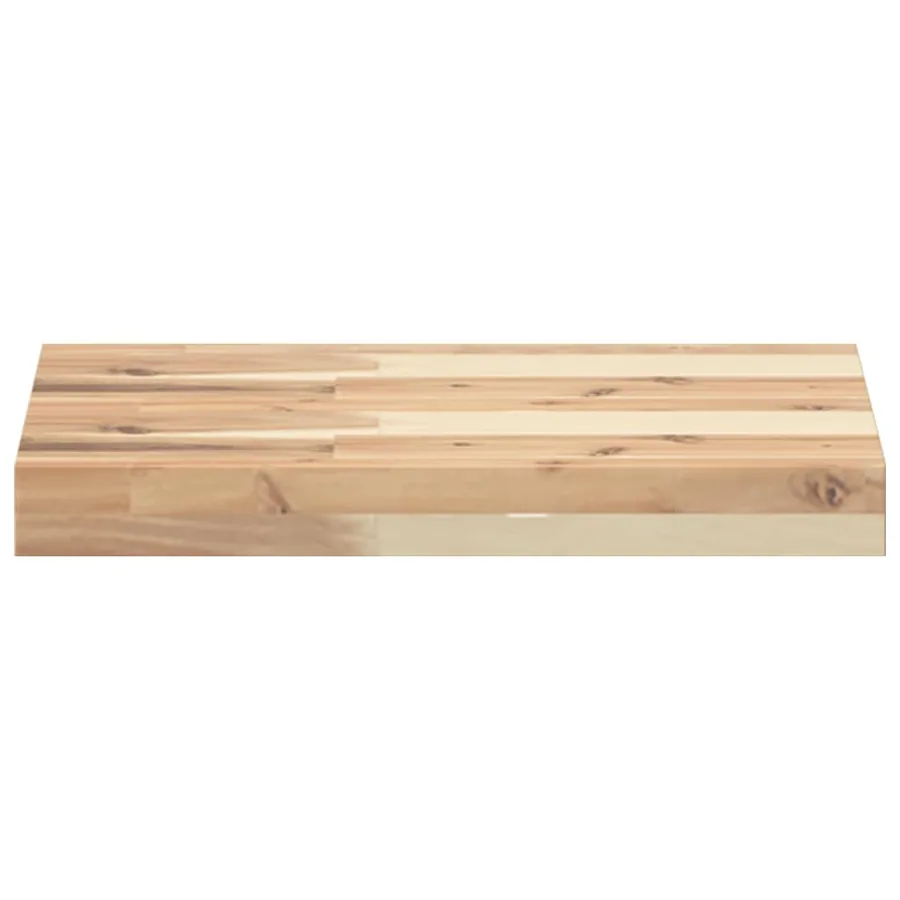 Étagères flottantes 3 pcs 60x30x4 cm acacia massif non traité - 4