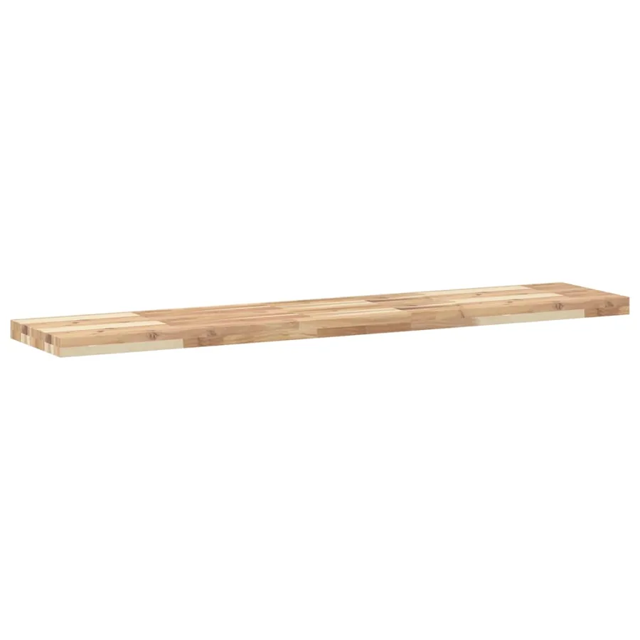 Étagères flottantes 3 pcs 120x30x4 cm acacia massif non traité - 3