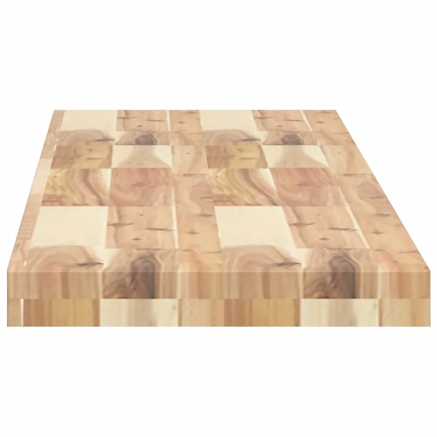 Étagères flottantes 3 pcs 120x30x4 cm acacia massif non traité - 5