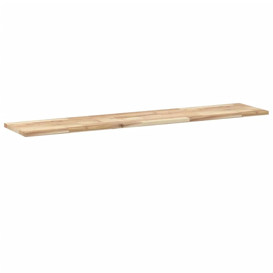 Étagères flottantes 4 pcs 140x30x2 cm acacia massif non traité - 3