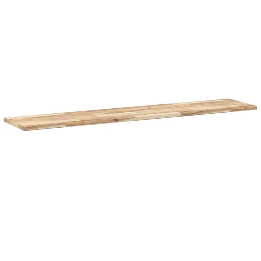 Étagères flottantes 2 pcs 140x30x2 cm acacia massif non traité - 6