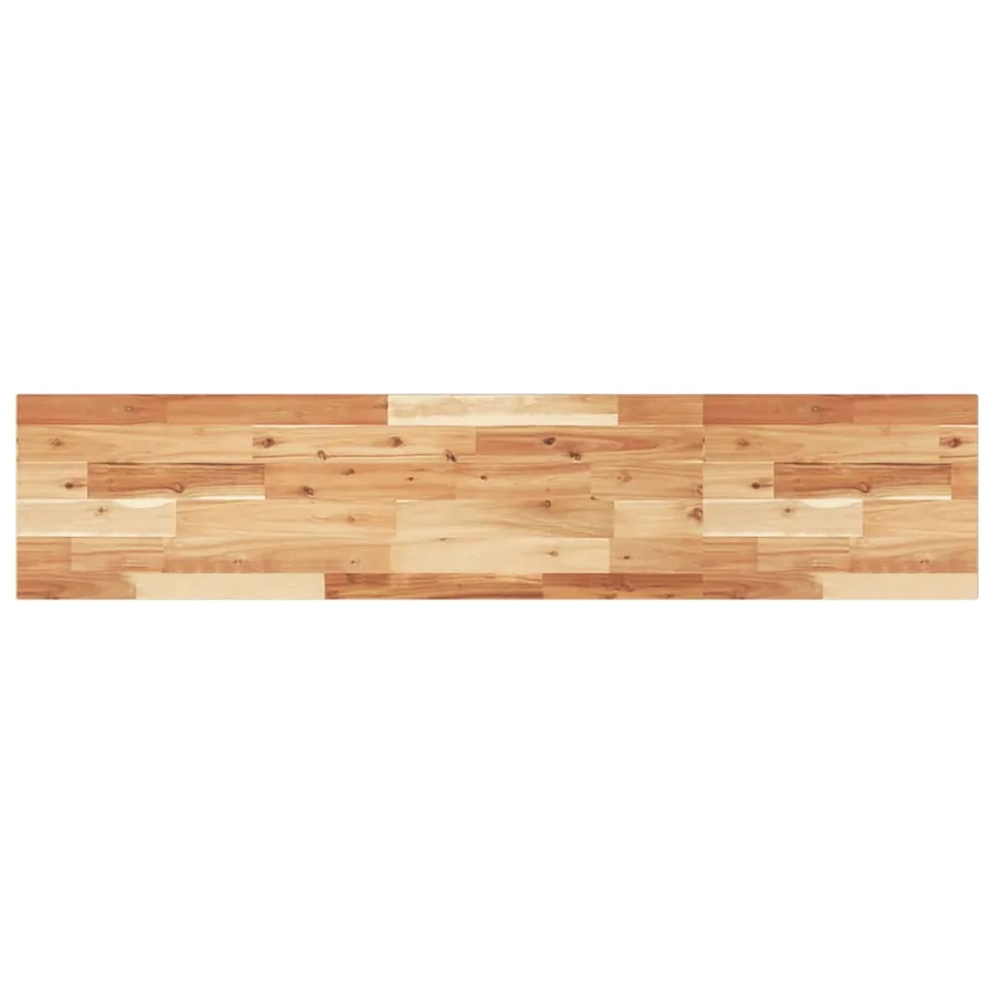 Étagères flottantes 3 pcs 140x30x2 cm acacia massif à l'huile - 7