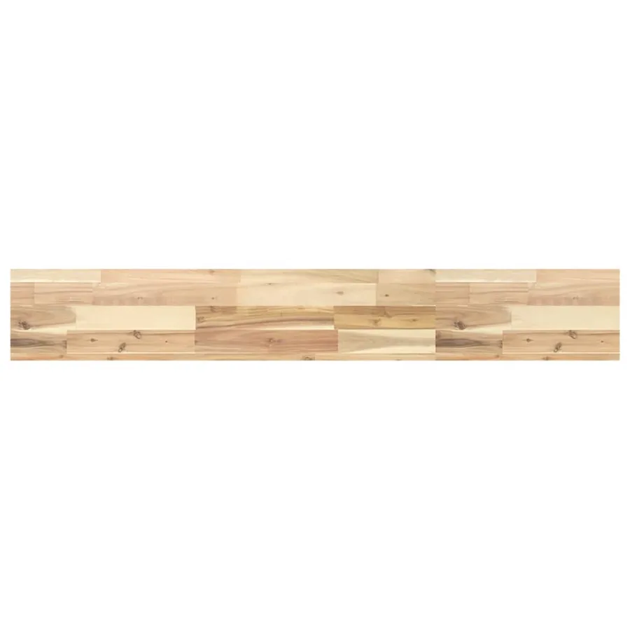 Étagères flottantes 4 pcs 160x20x4 cm acacia massif non traité - 7
