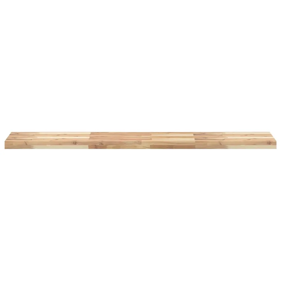 Étagère flottante 140x30x4 cm bois d'acacia massif non traité - 4