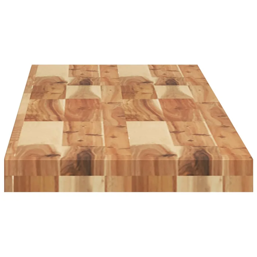 Étagères flottantes 3 pcs 160x30x4 cm acacia massif à l'huile - 5