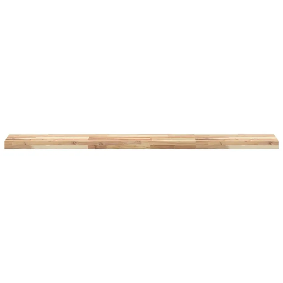 Étagères flottantes 2 pcs 160x20x4 cm acacia massif non traité - 4