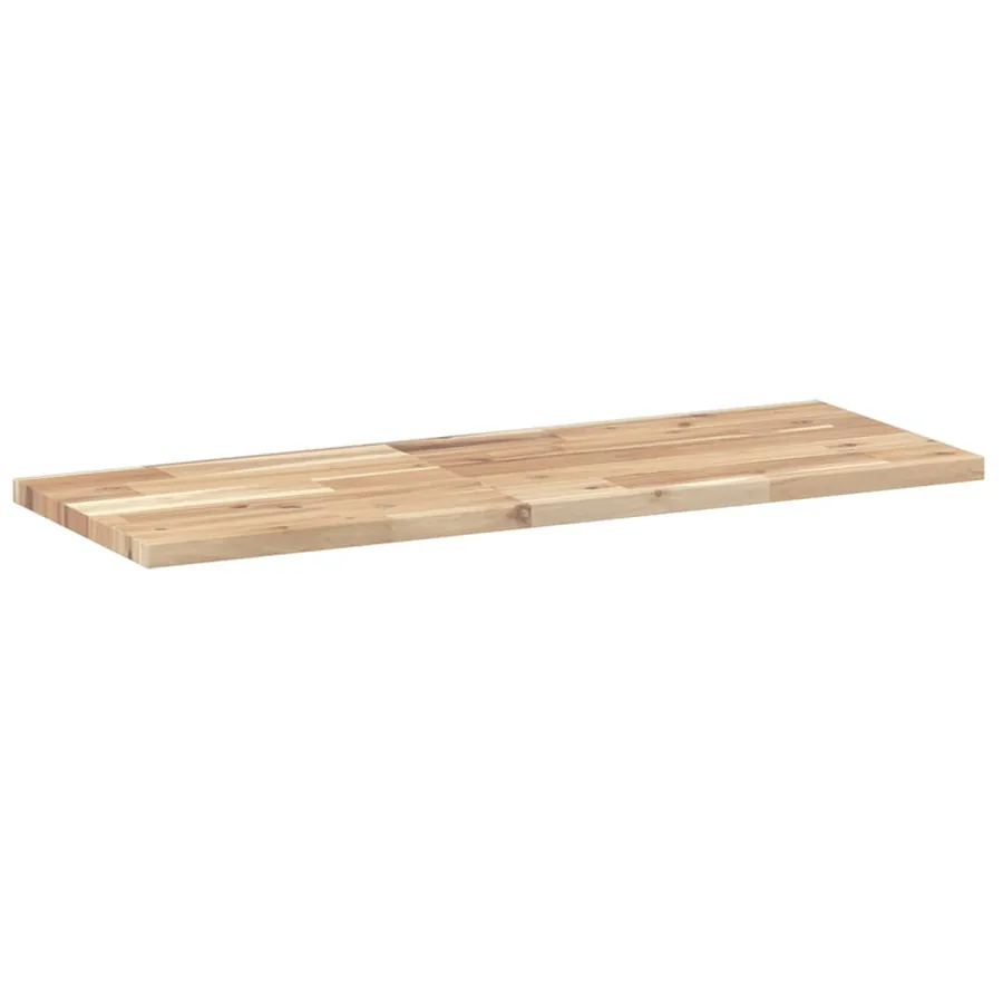 Étagères flottantes 4 pcs 100x30x2 cm acacia massif non traité - 3