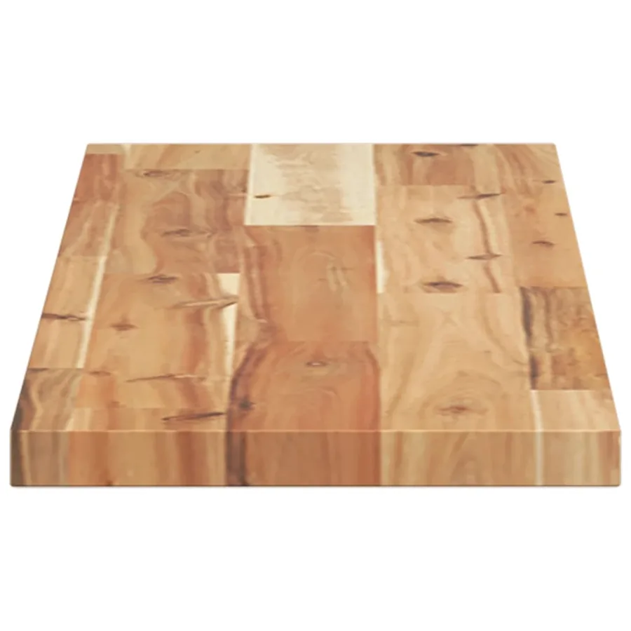 Étagères flottantes 3 pcs 80x20x2 cm acacia massif à l'huile - 5