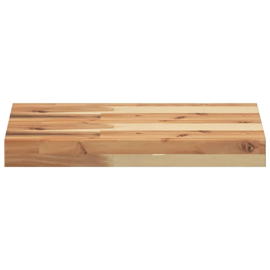 Étagères flottantes 2 pcs 60x30x4 cm acacia massif à l'huile - 4